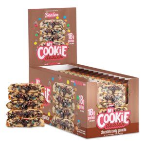 My Cookie Dealer Chocolate Candy Ganache Protein Cookie 4oz 12ct